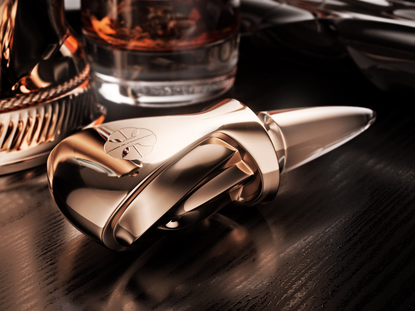 The wine bottle，luxurious，concept，Gothic architecture，Religion，