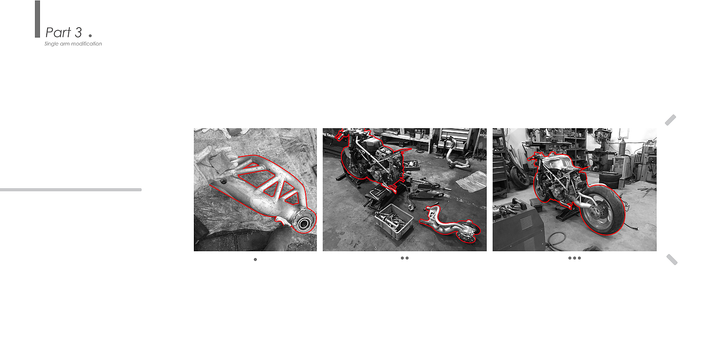 Sludge model，Ducati，Modified vehicle，DGR，Production and processing，carbon fibre，