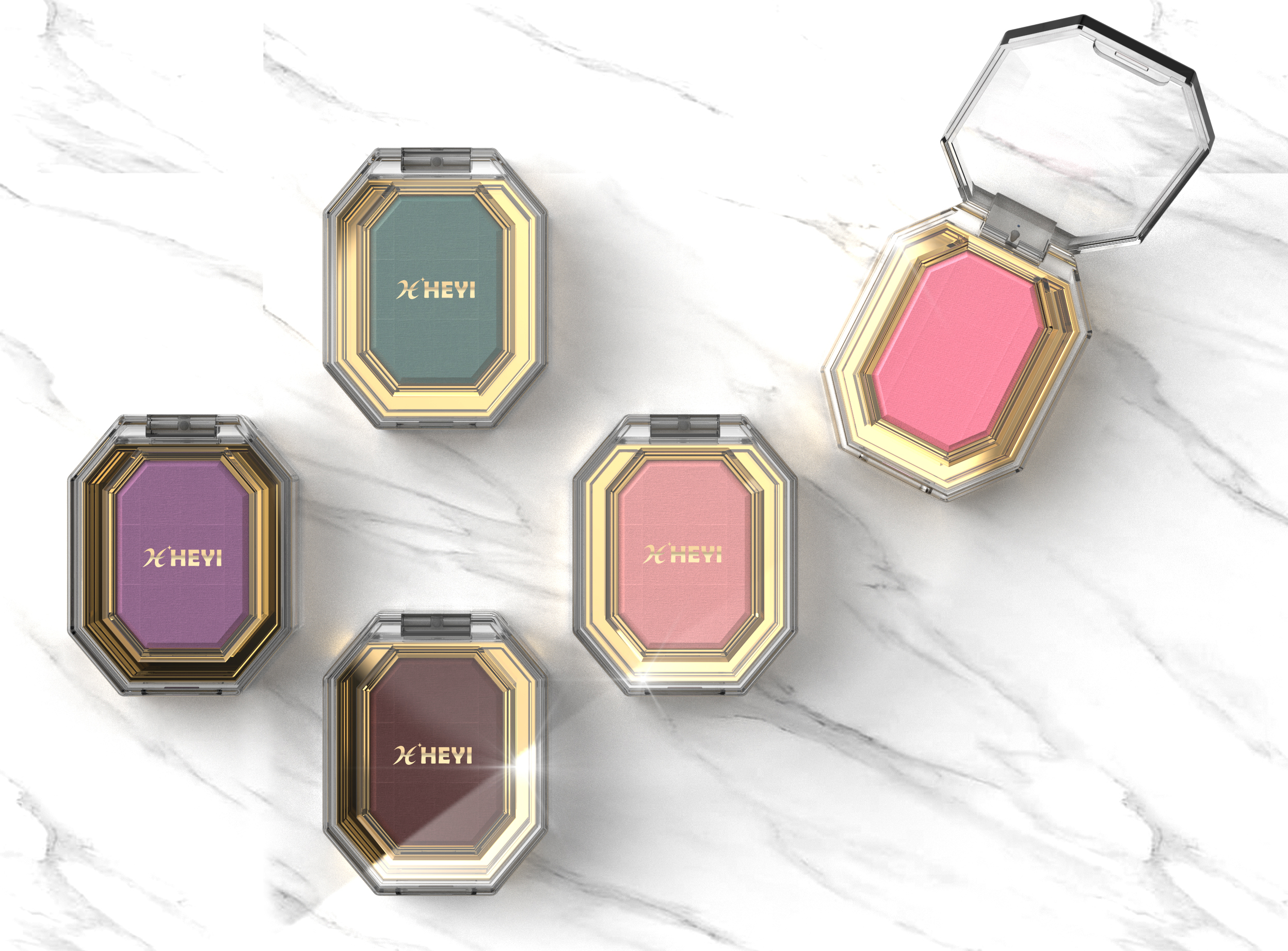 Eye shadow，Blush，