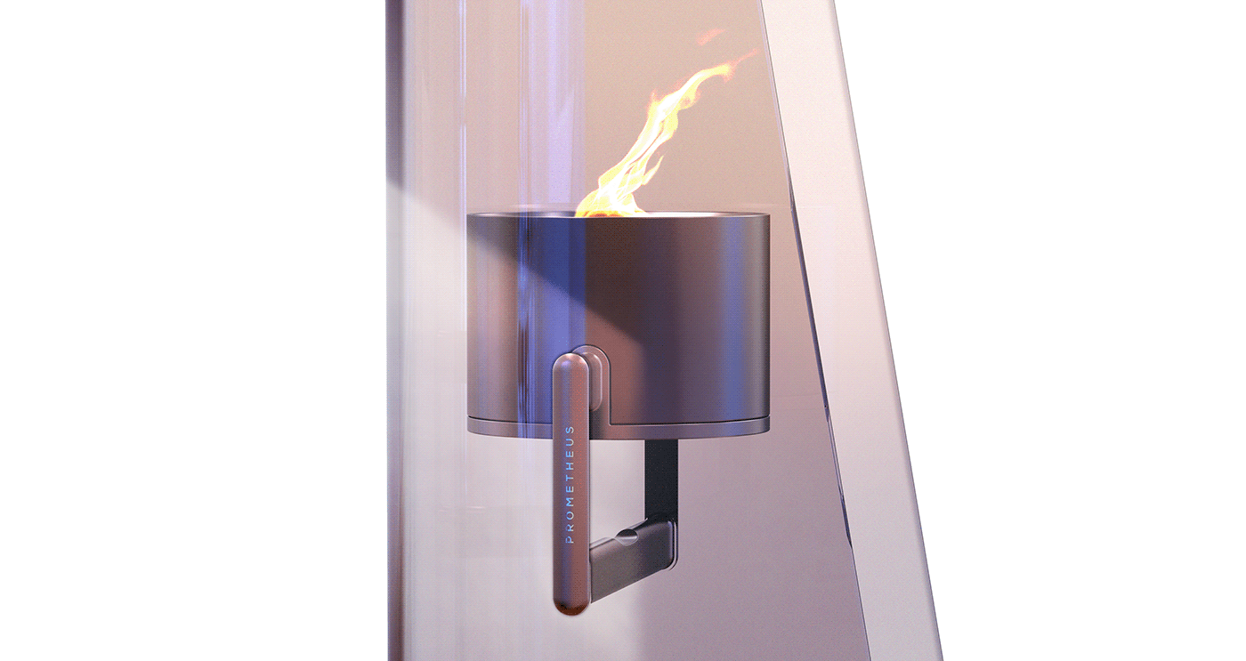 fireplace，Prometheus，torch，