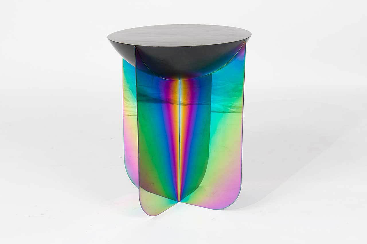 rainbow，lighting，stainless steel，