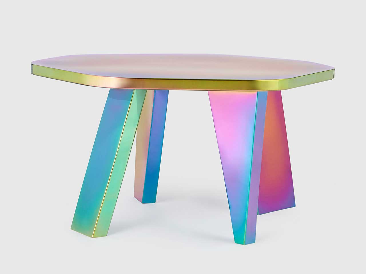 rainbow，lighting，stainless steel，