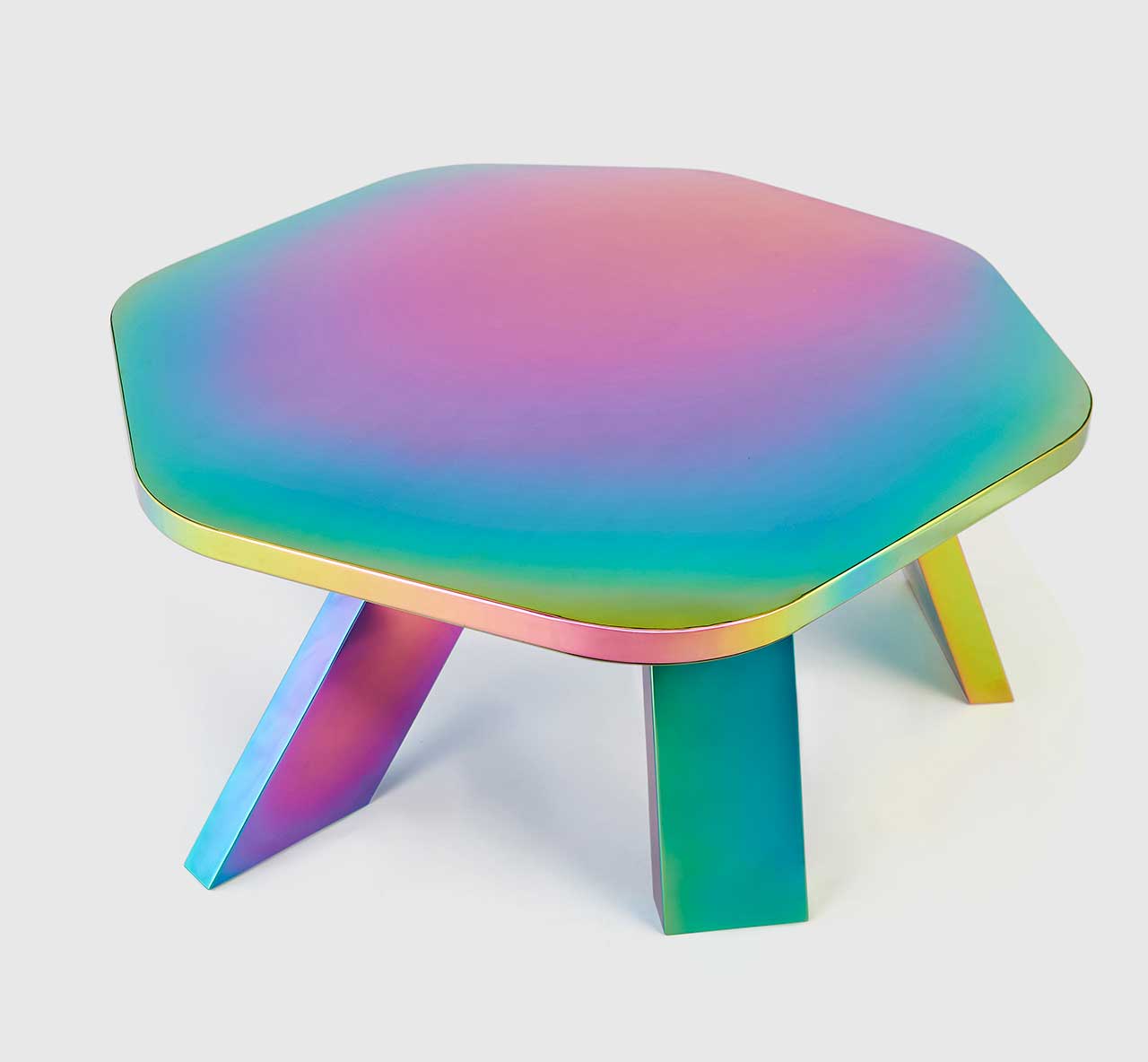 rainbow，lighting，stainless steel，