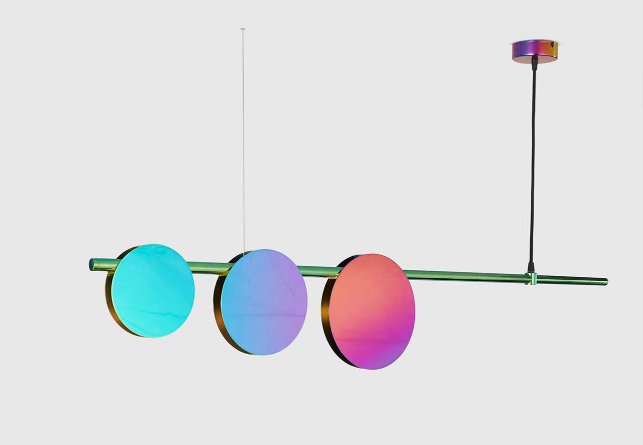 rainbow，lighting，stainless steel，