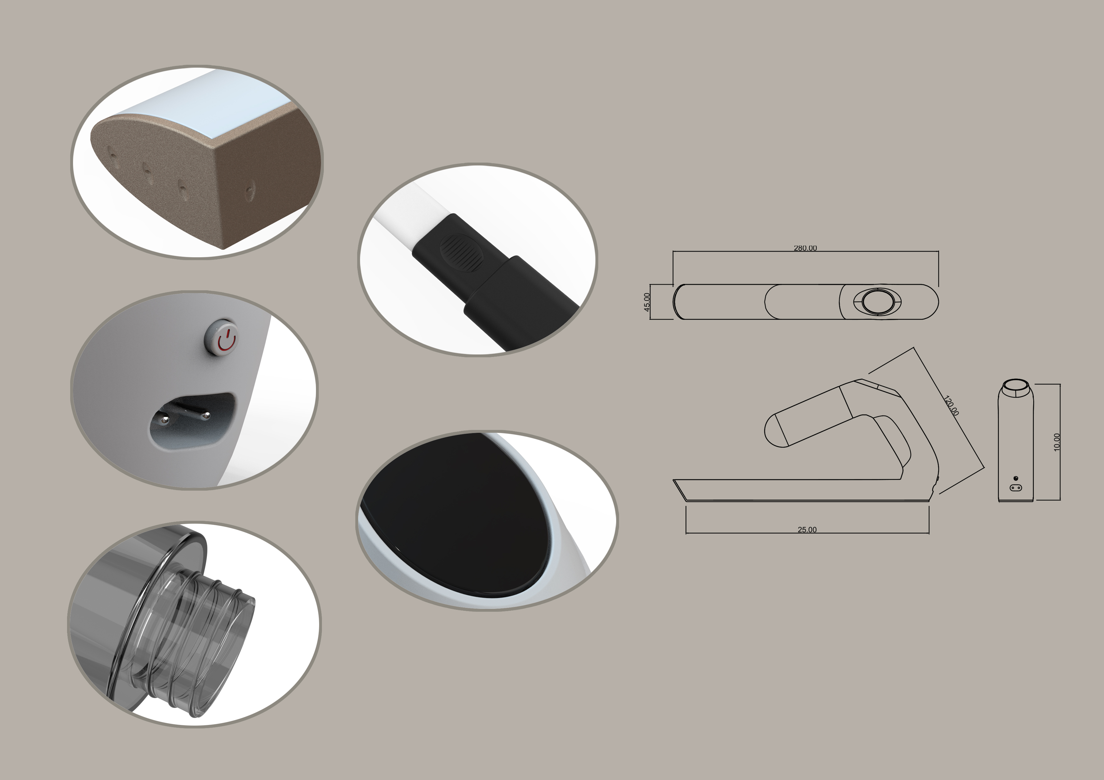 The combination of hanging ironing machine and iron.，