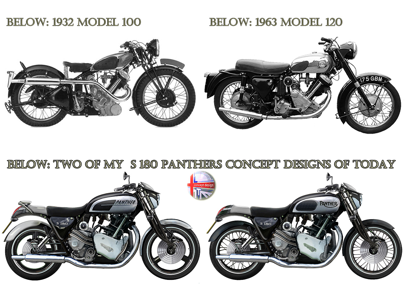 M系列，黑豹，概念设计，摩托车，
