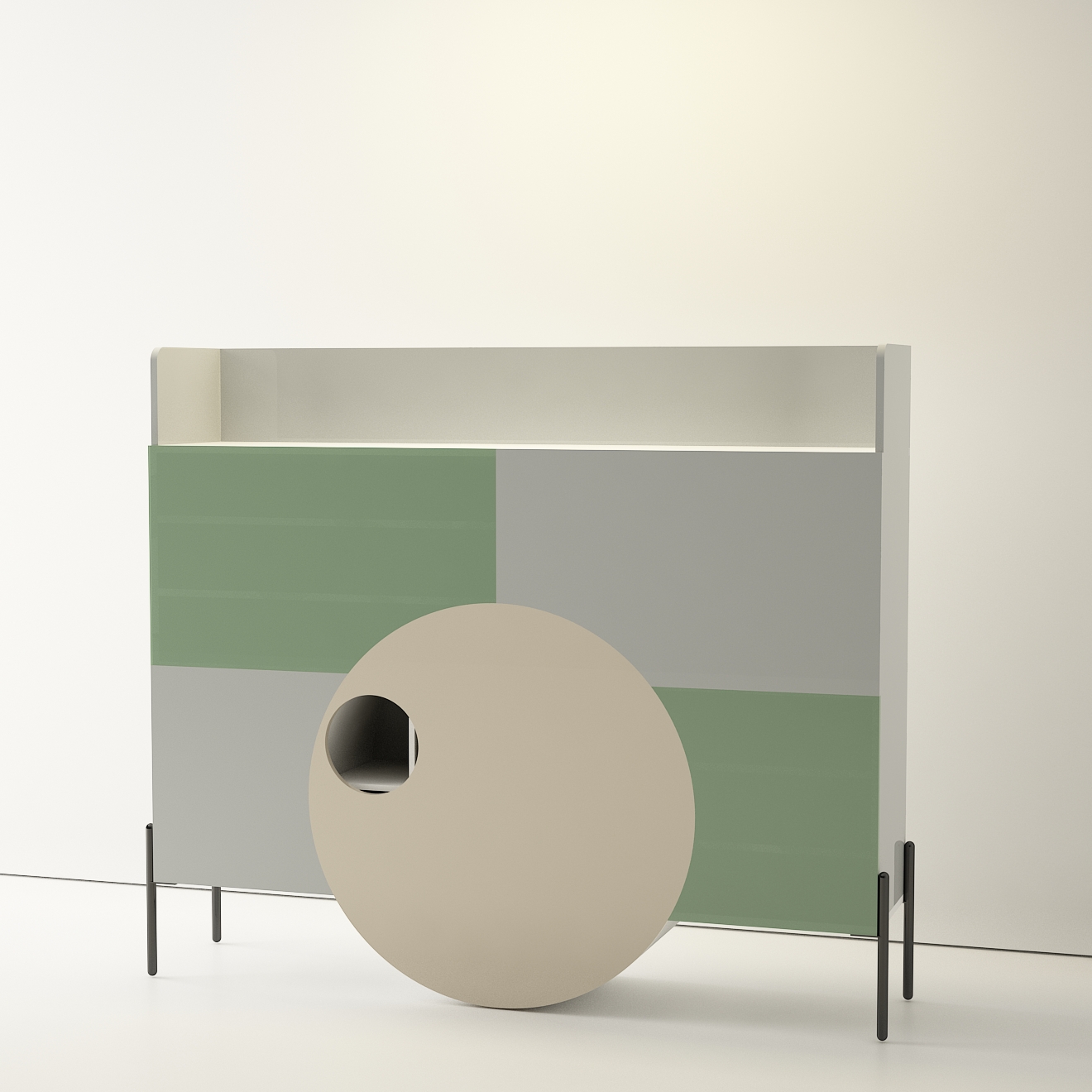 Shoe cabinet; Sideboard，