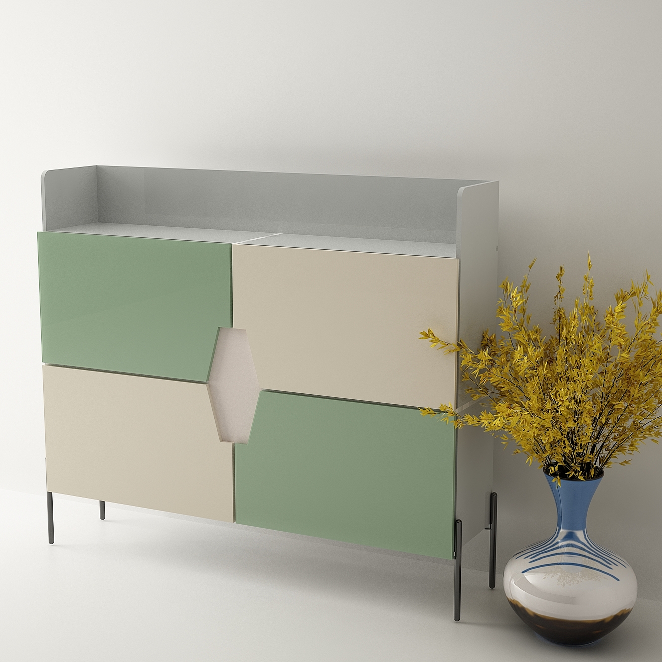 Shoe cabinet; Sideboard，