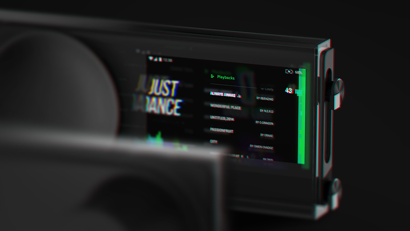 Cool，app，Visual design，headset，