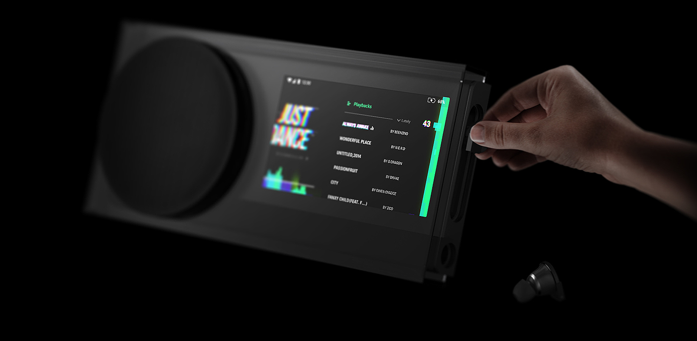 Cool，app，Visual design，headset，