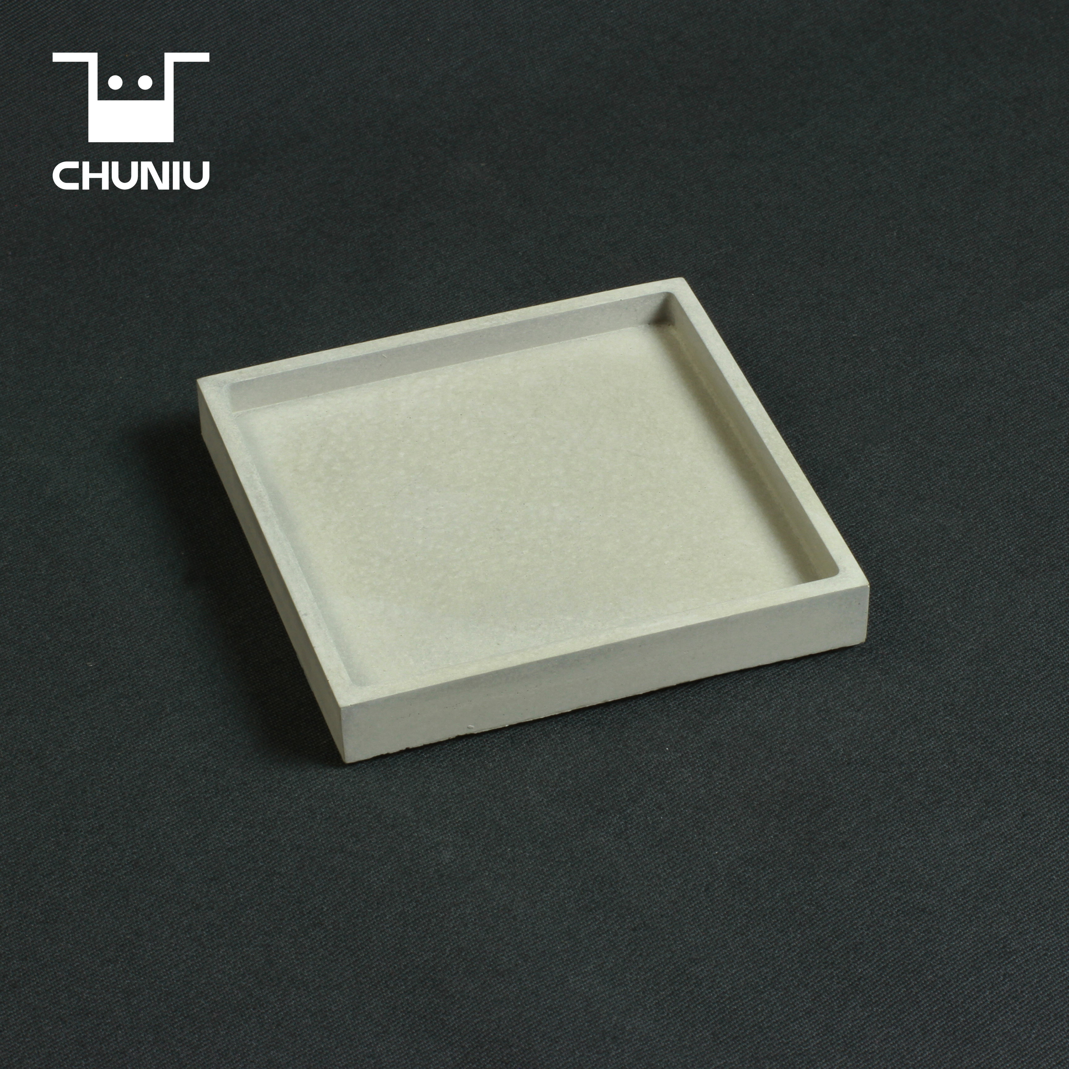 Cement flowerpot bottom support / sundry tray，