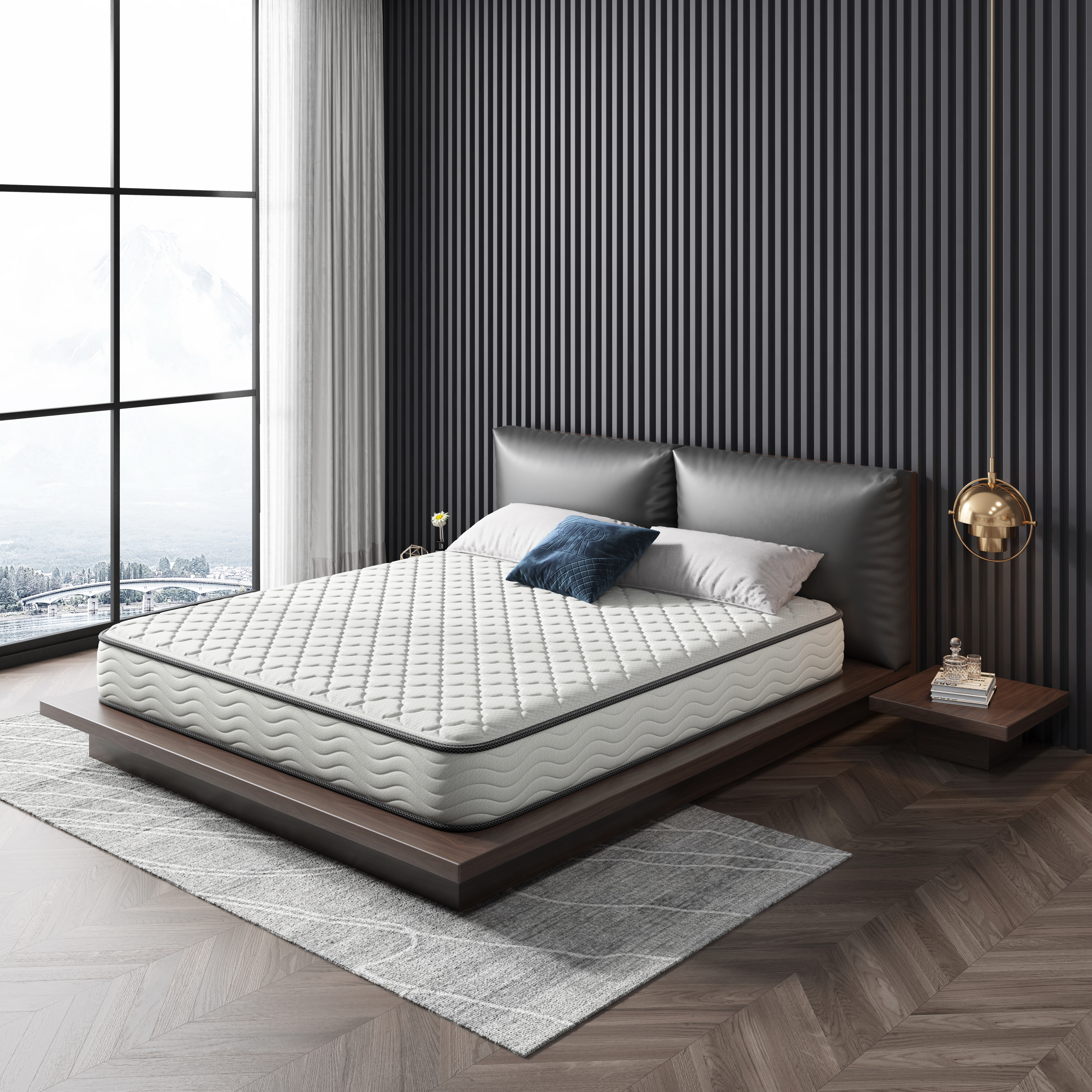 mattress，bedding article，Furniture modeling and rendering tutorial，Furniture animation，furniture design ，product design，Product modeling，Product rendering，