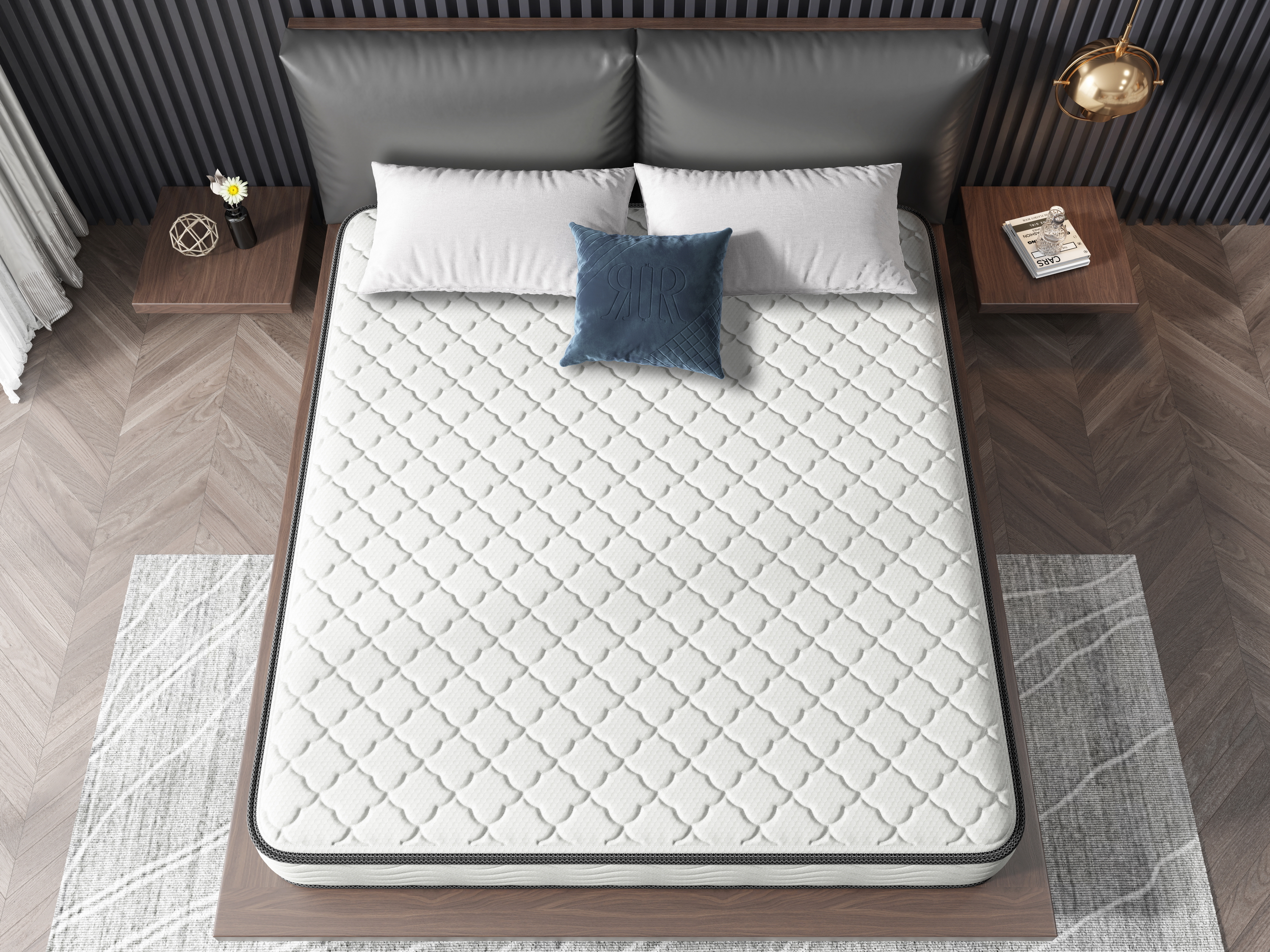 mattress，bedding article，Furniture modeling and rendering tutorial，Furniture animation，furniture design ，product design，Product modeling，Product rendering，