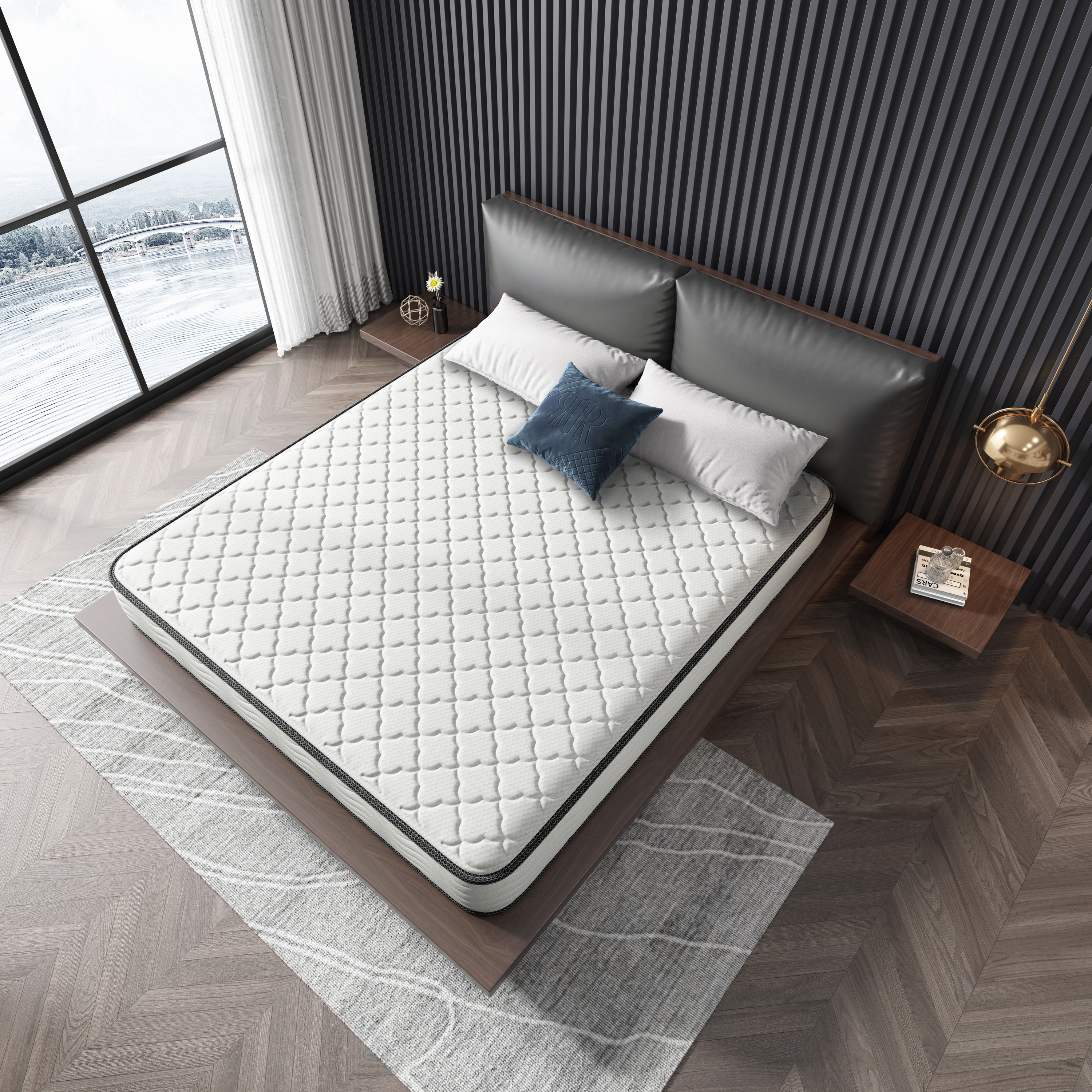 mattress，bedding article，Furniture modeling and rendering tutorial，Furniture animation，furniture design ，product design，Product modeling，Product rendering，