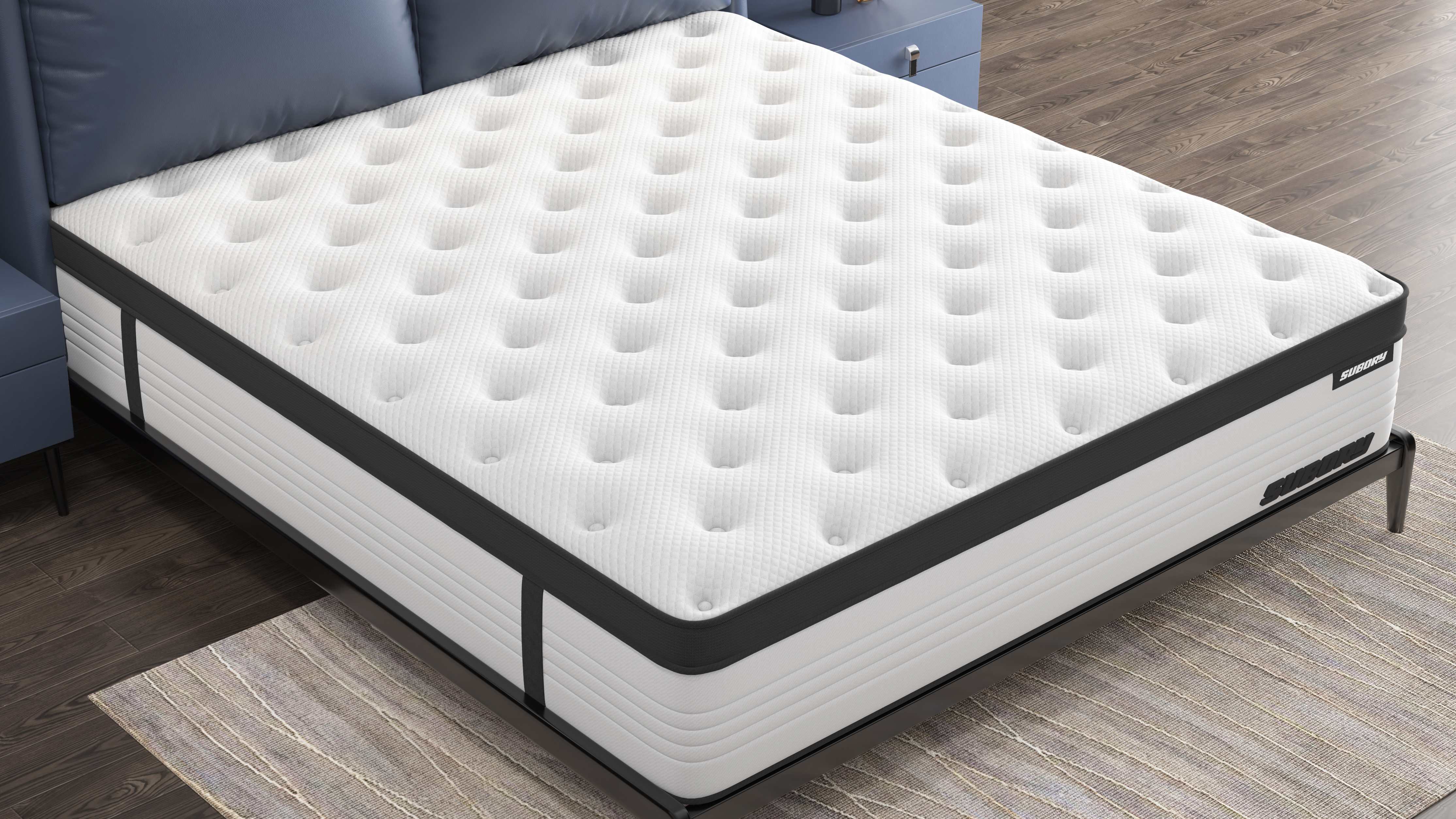 mattress，bedding article，Furniture modeling and rendering tutorial，Furniture animation，furniture design ，product design，Product modeling，Antique Valley fragrance，