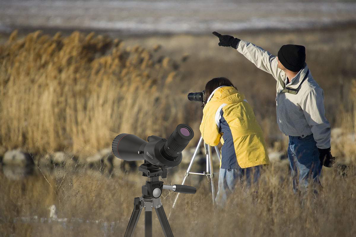 outdoors，telescope，