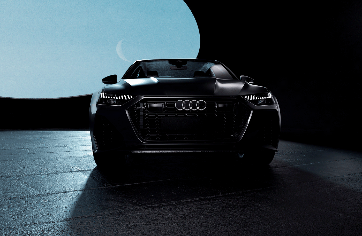 audi，automobile，Photography，cgi，