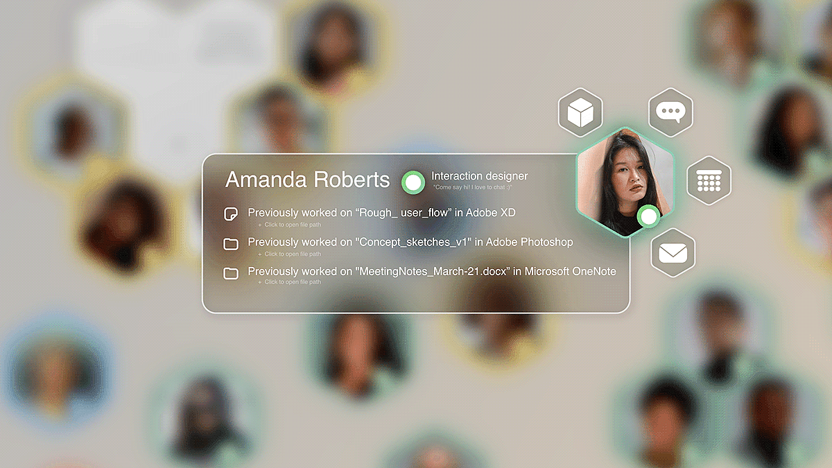 work，team，User experience，intelligence，