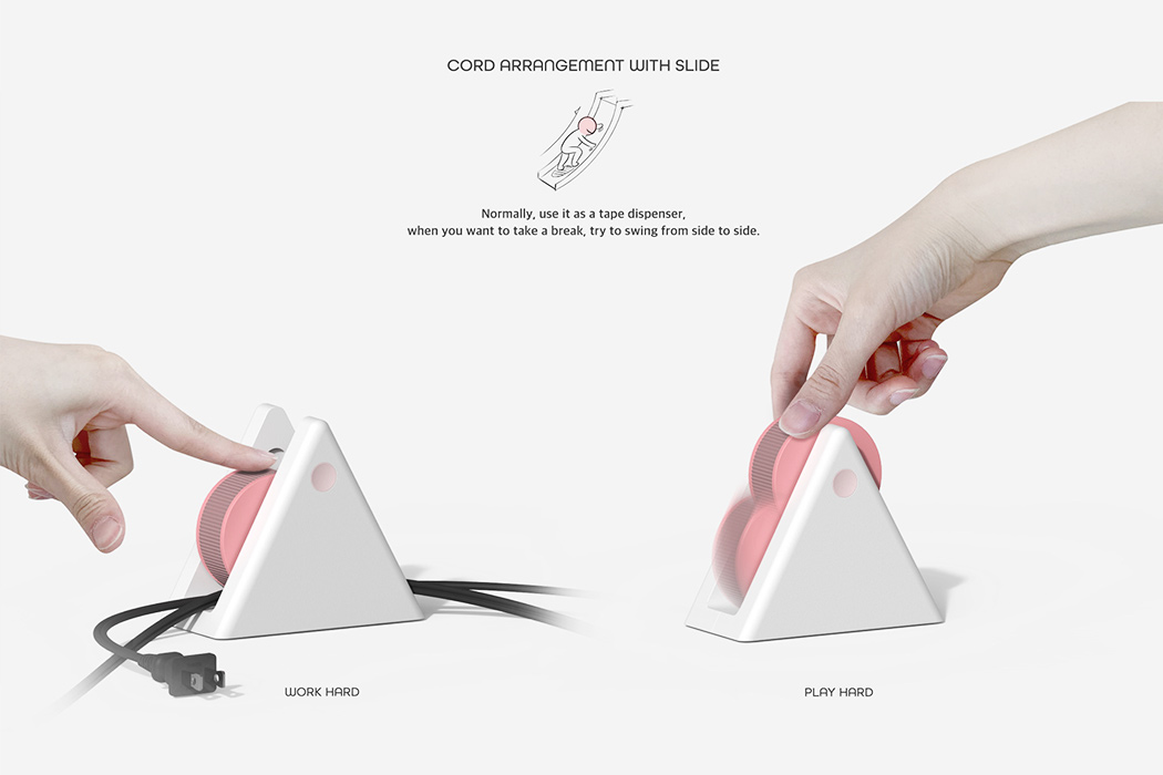 Interesting，to work in an office，desktop，Tape distributor，Penholder，