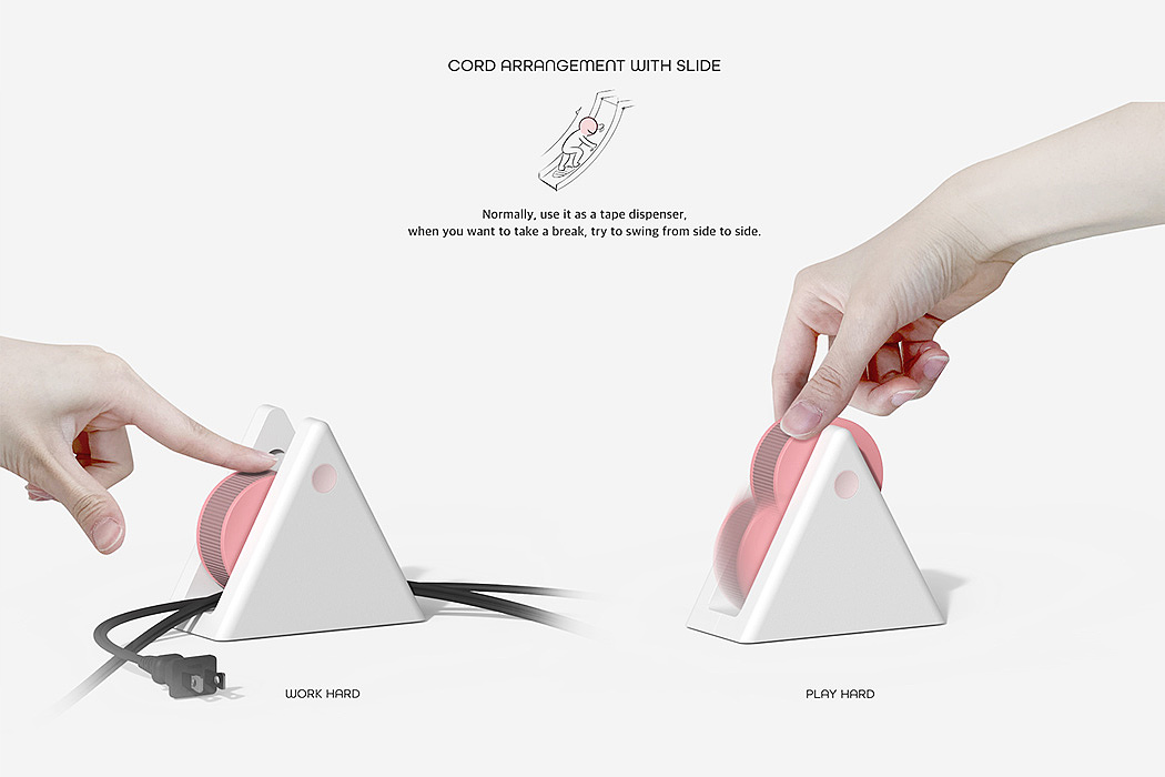 Interesting，to work in an office，desktop，Tape distributor，Penholder，