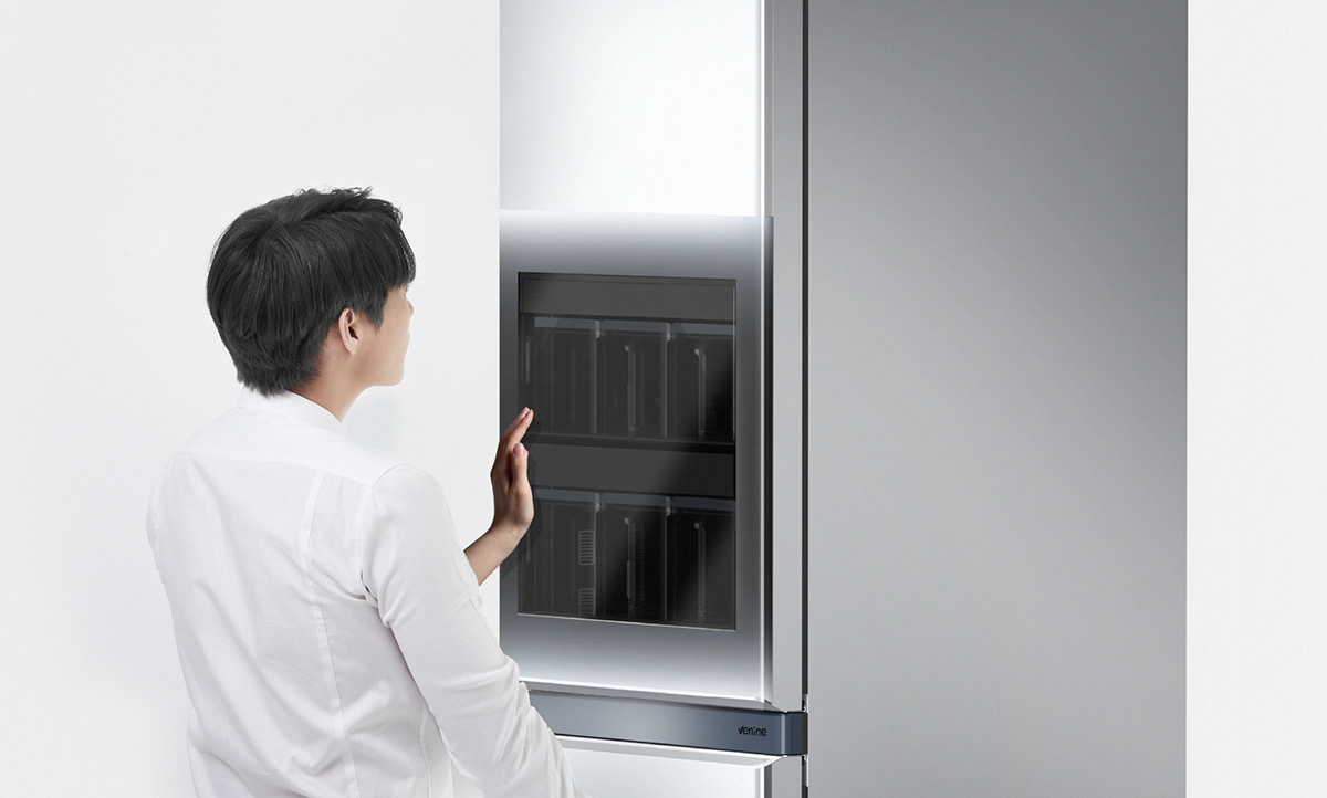 Refrigerator，practical，concept，hygiene，