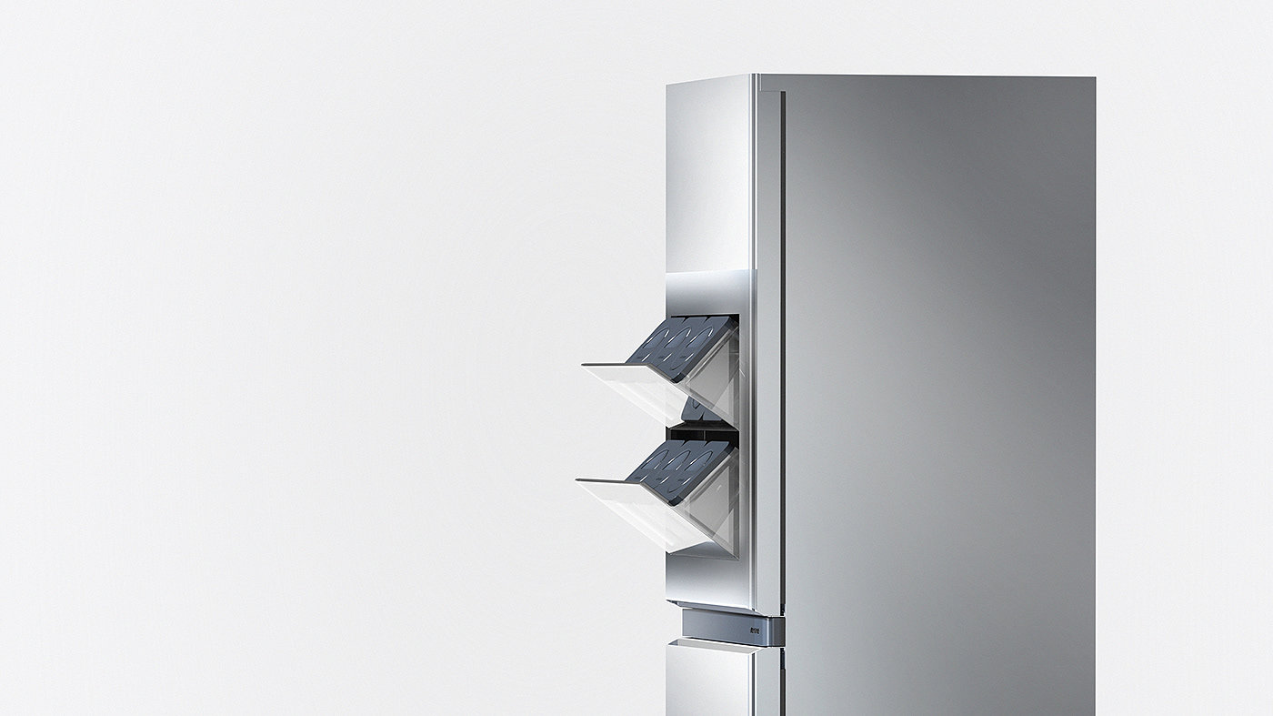 Refrigerator，practical，concept，hygiene，