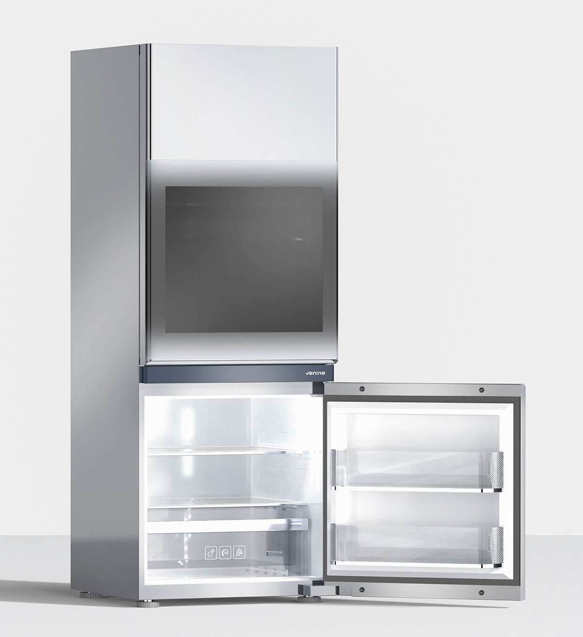 Refrigerator，practical，concept，hygiene，