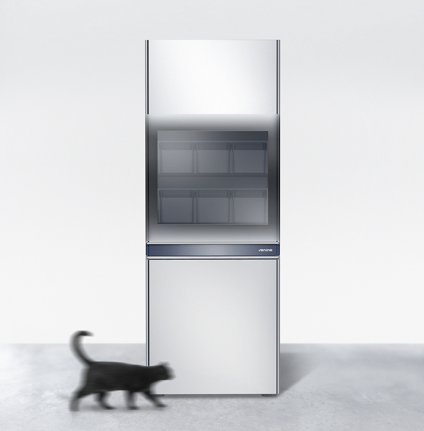 Refrigerator，practical，concept，hygiene，