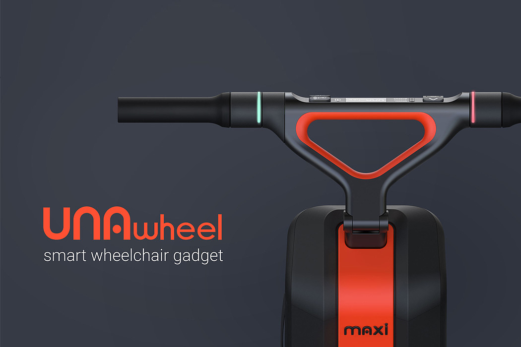 UNAwheel Maxi，wheelchair，Elegant and fashionable，