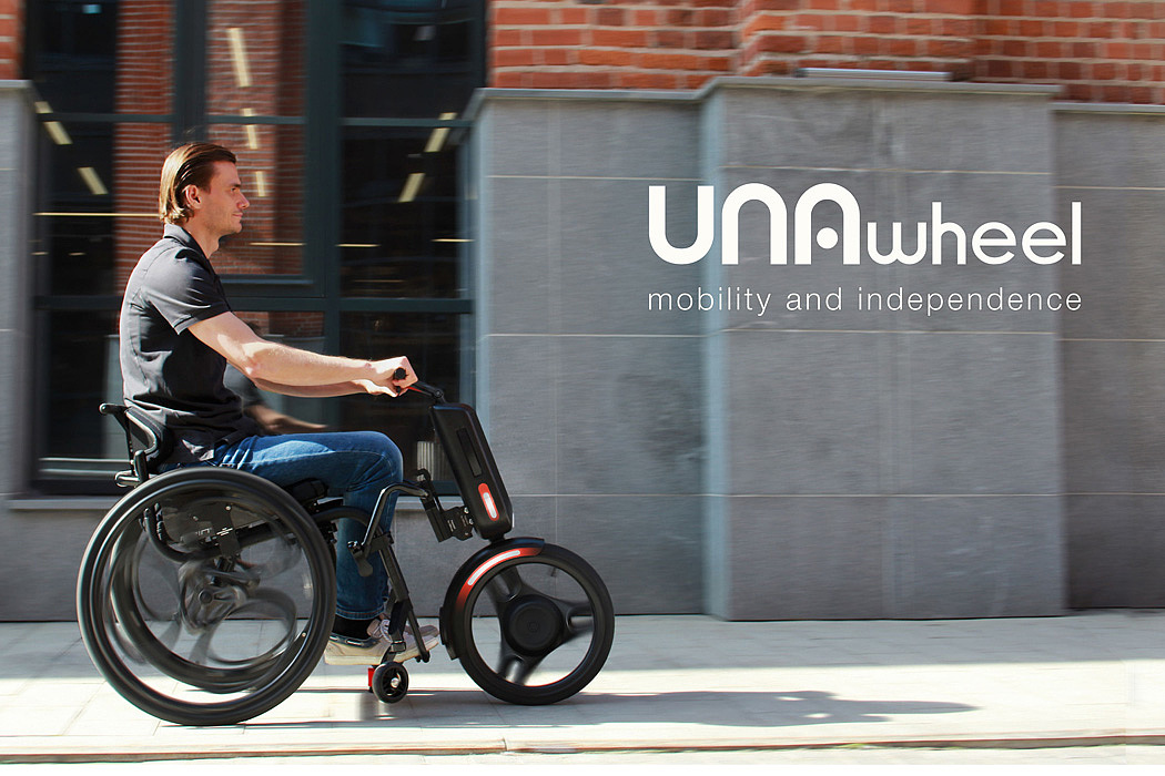 UNAwheel Maxi，wheelchair，Elegant and fashionable，