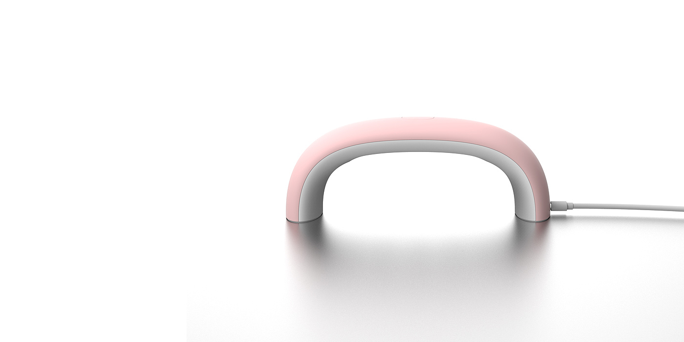 Nail lamp，Simplicity，atmosphere，product design，like a breath of fresh air，