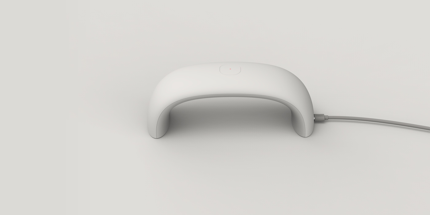 Nail lamp，Simplicity，atmosphere，product design，like a breath of fresh air，