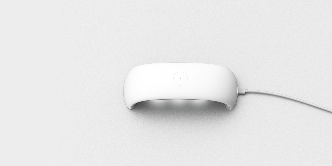 Nail lamp，Simplicity，atmosphere，product design，like a breath of fresh air，