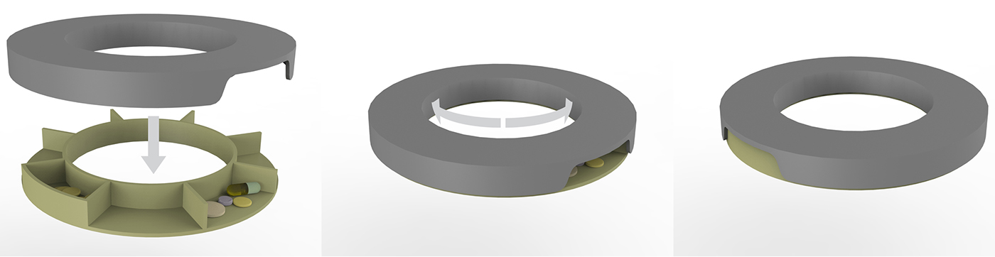 integrated，Improved design，Medicine box，