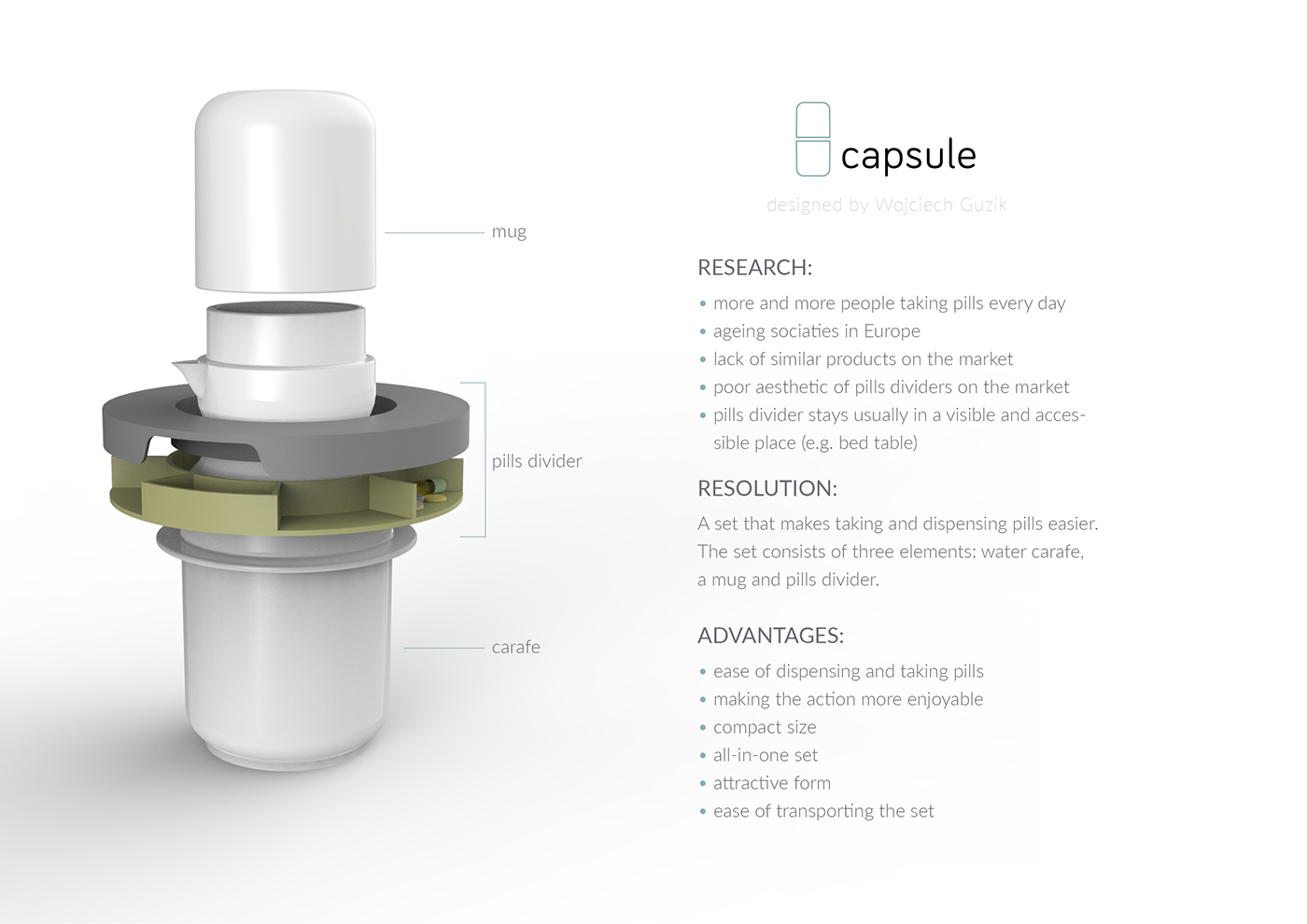 integrated，Improved design，Medicine box，