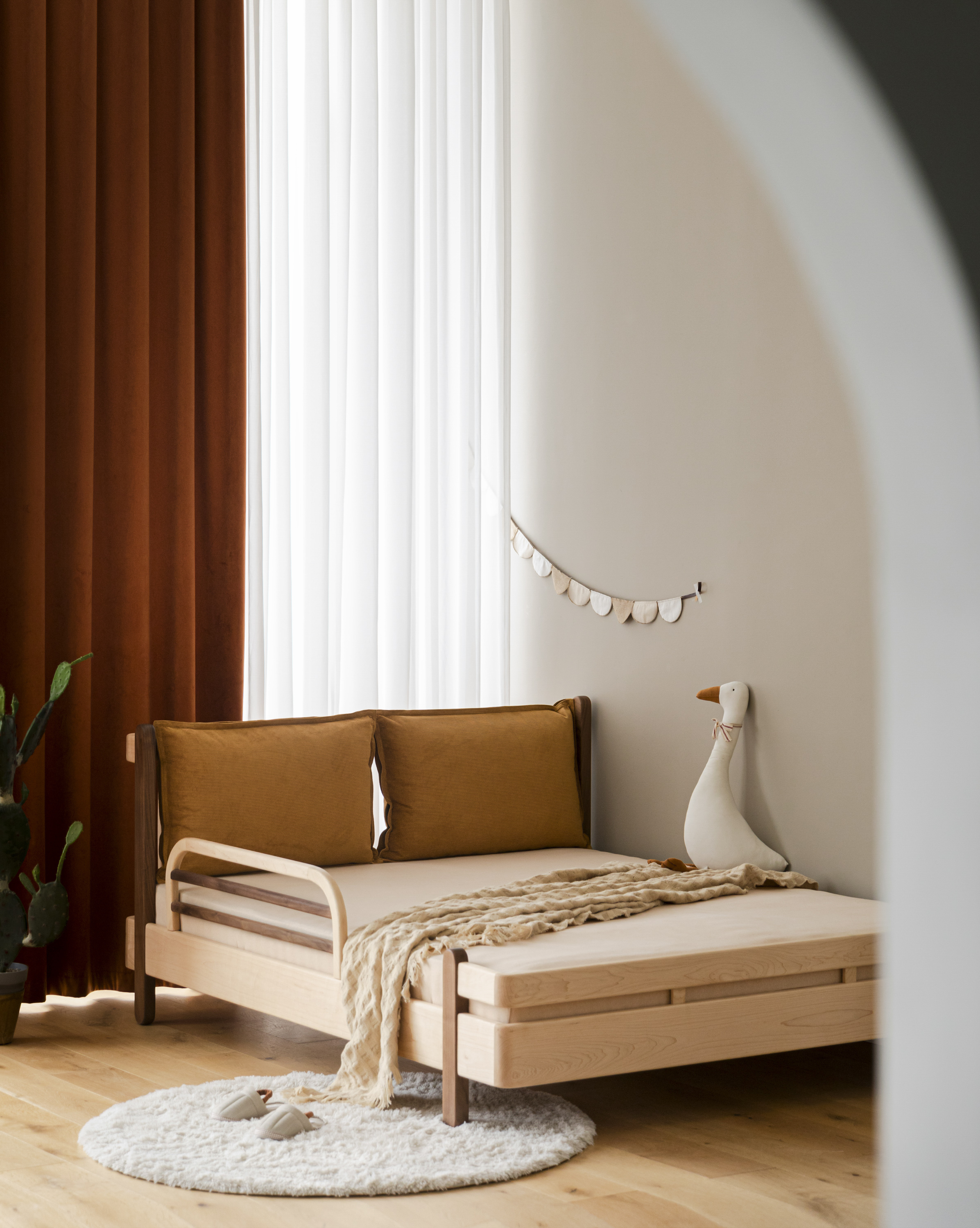 Children's furniture，Children bed，Solid wood bed，Soft bag bed，Maternal and infant products，Original furniture，furniture design ，