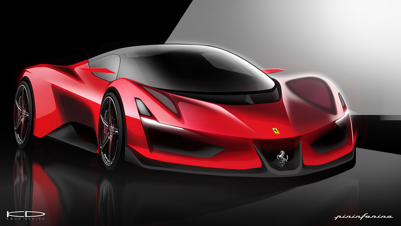 Ferrari，gules，automobile，