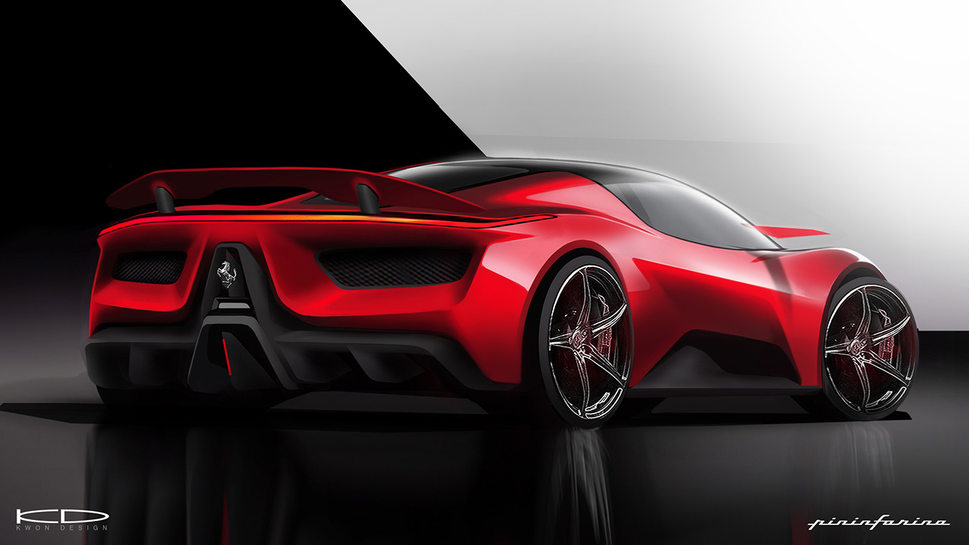 Ferrari，gules，automobile，