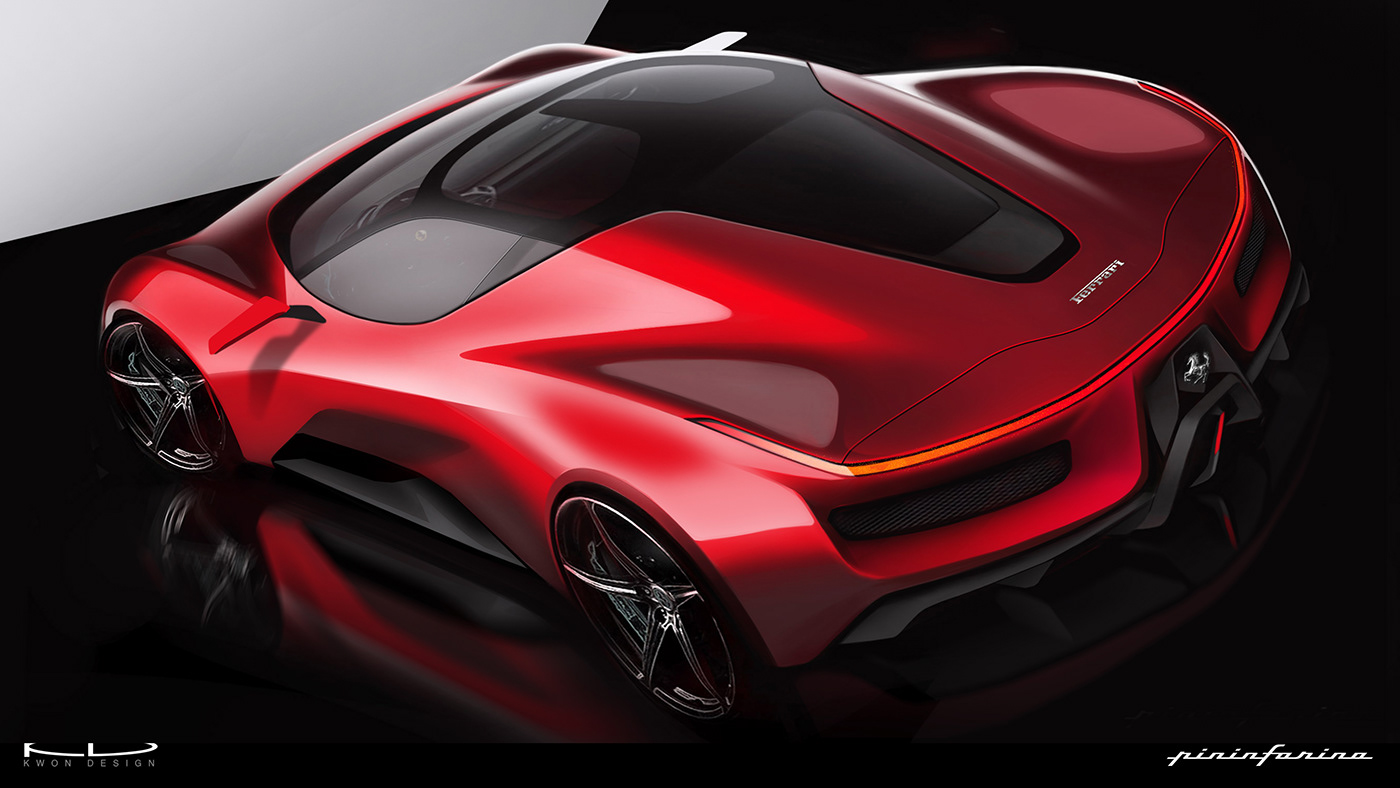 Ferrari，gules，automobile，