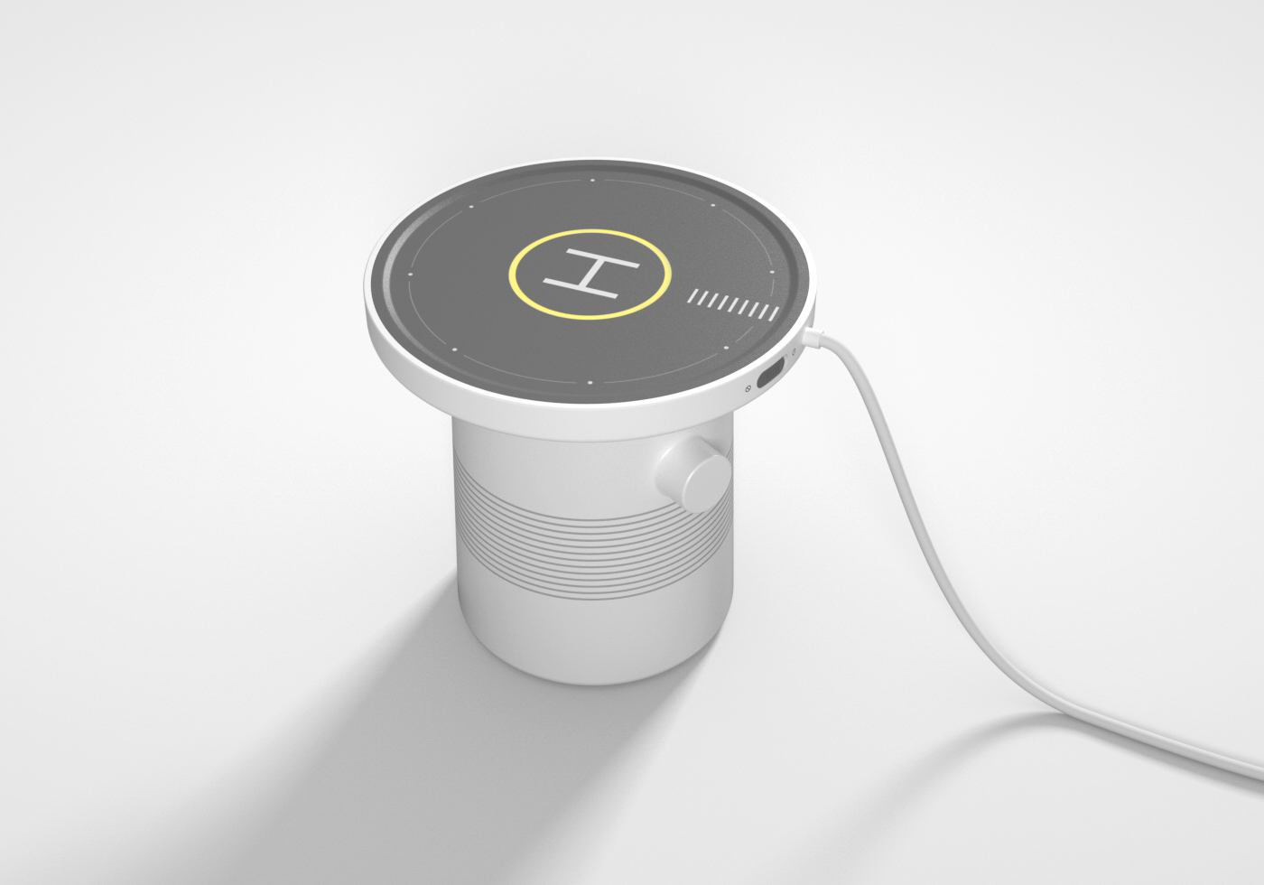 Thermostatic water cup，wireless charger ，