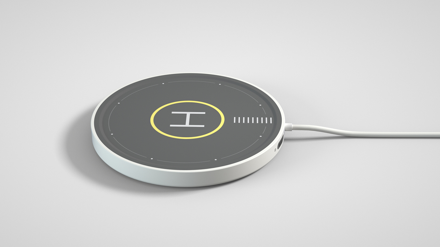 Thermostatic water cup，wireless charger ，