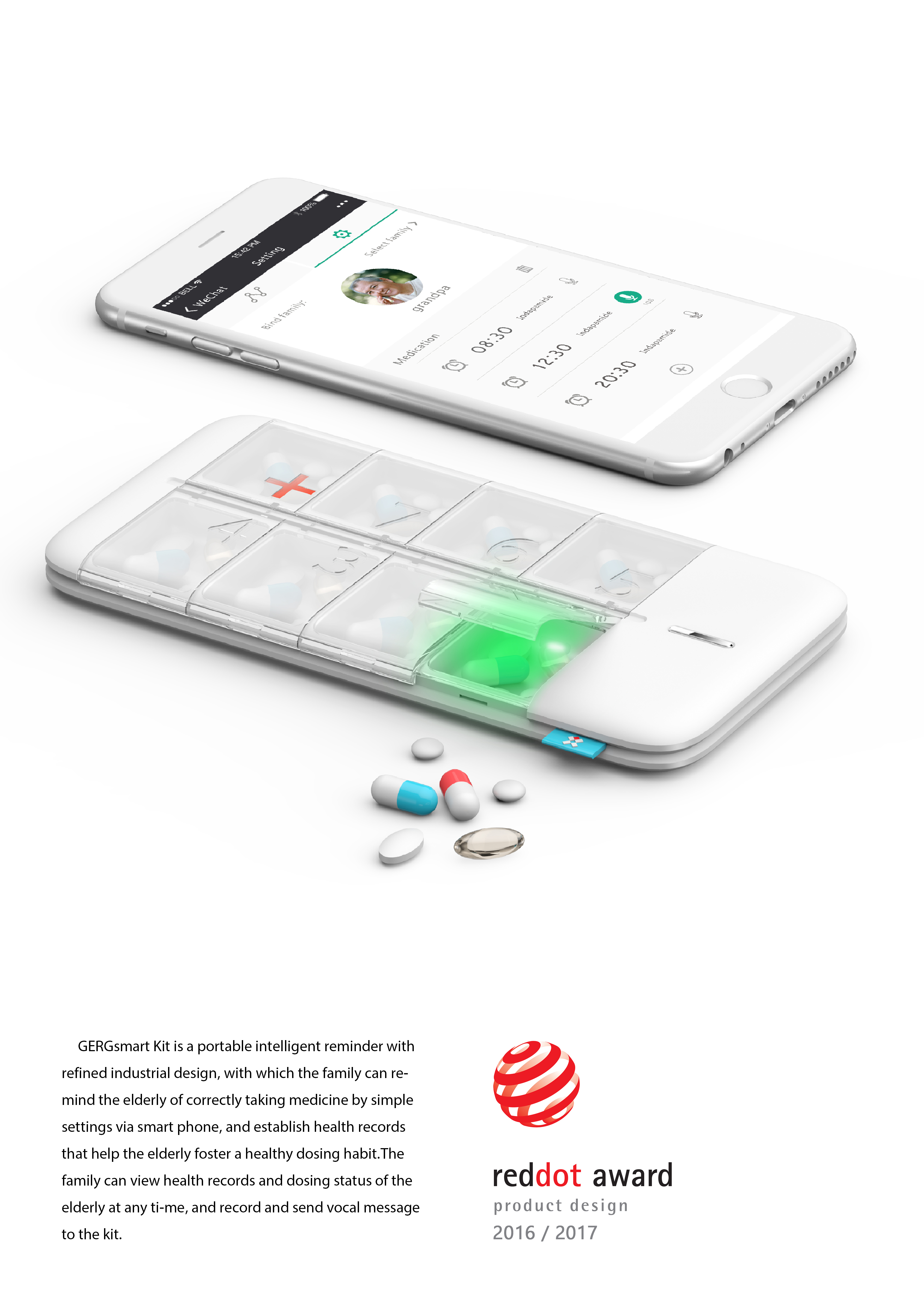 Intelligent, medicine box, medical，