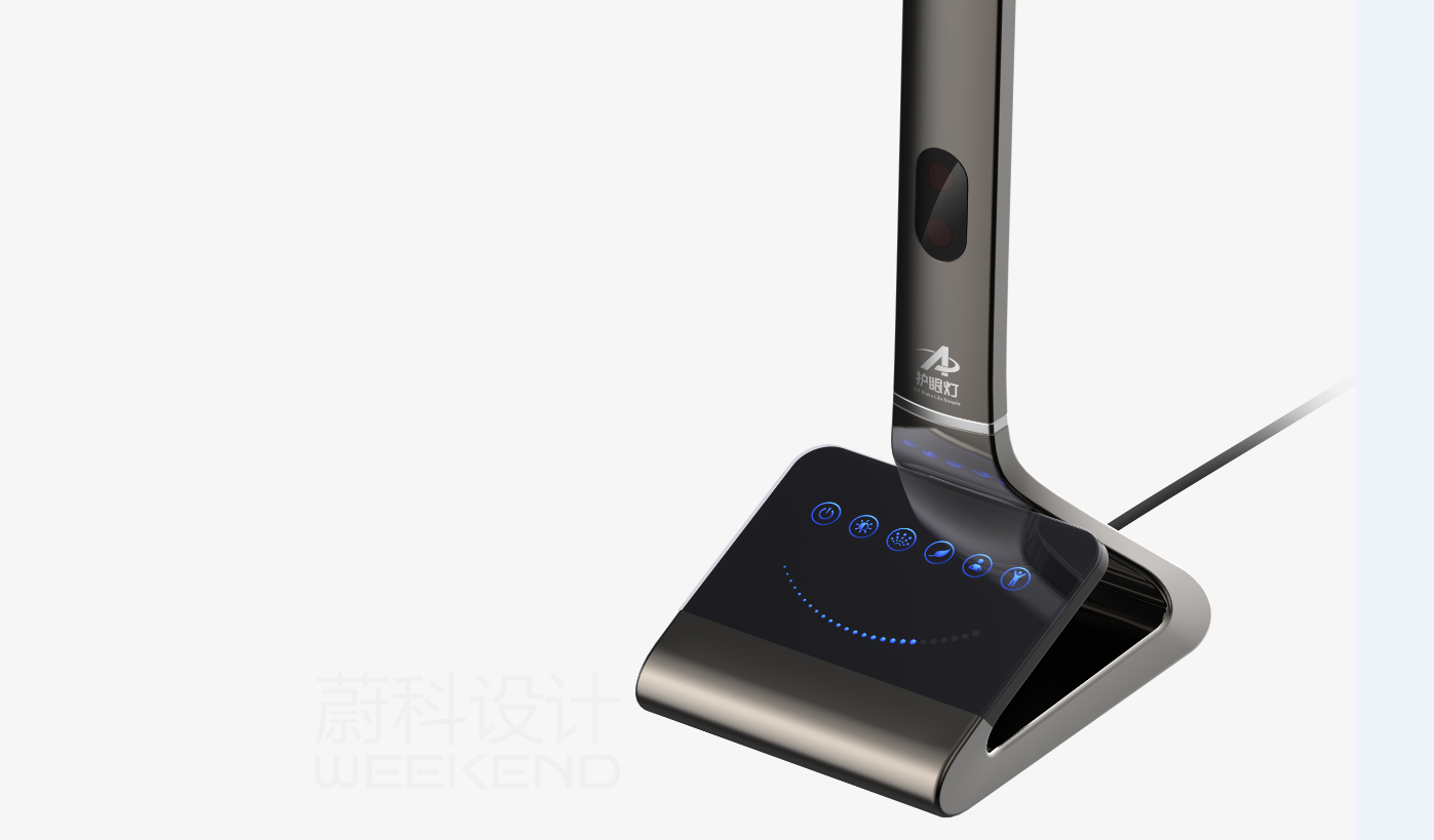 Infrared intelligent monitoring，LED desk lamp，USB interface，Atmosphere lamp，