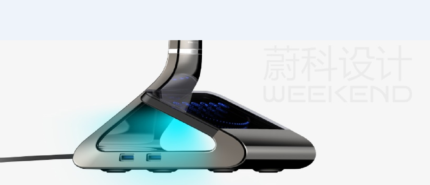 Infrared intelligent monitoring，LED desk lamp，USB interface，Atmosphere lamp，