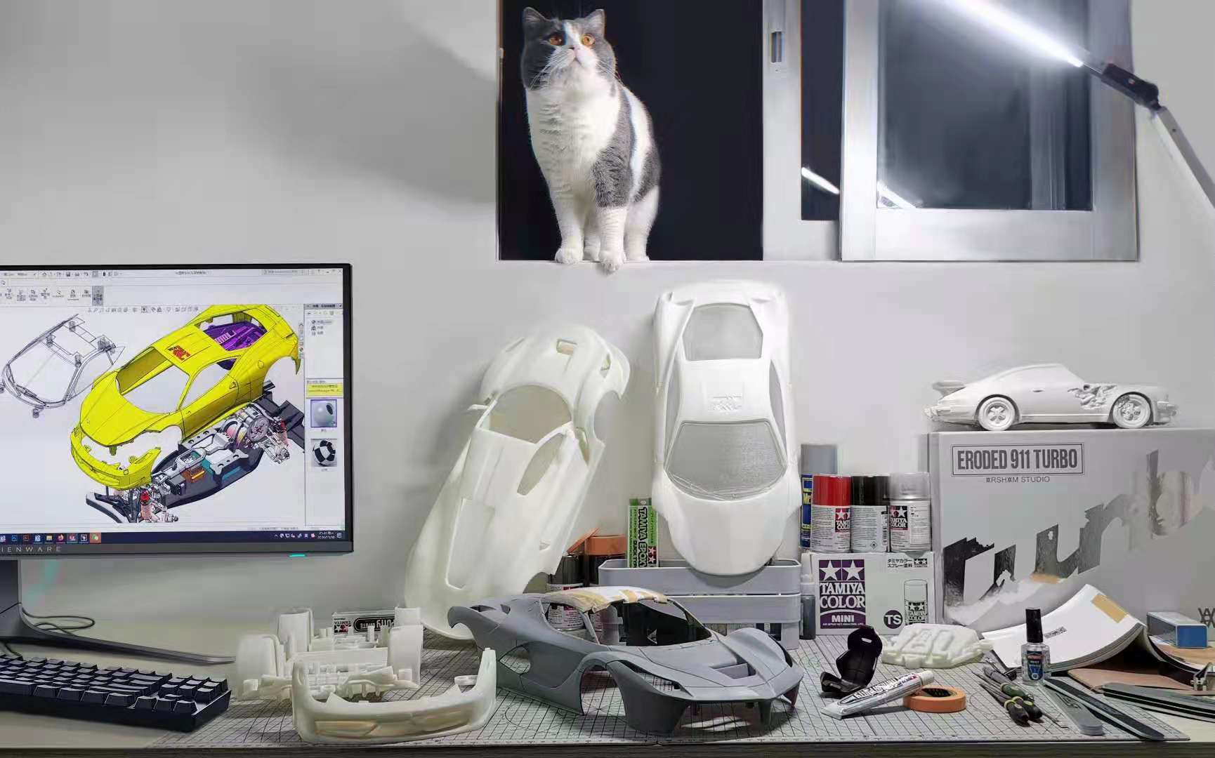 Model making，Hand board making，