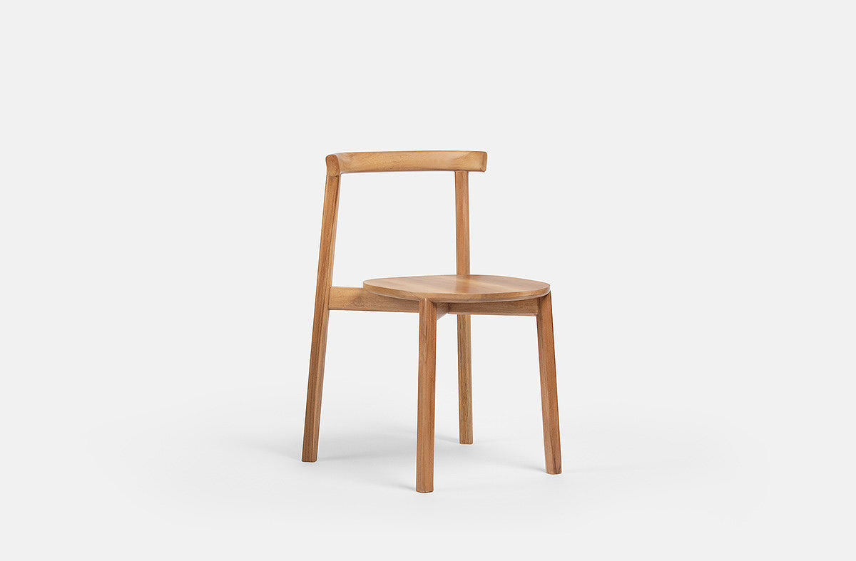 椅子，简洁，木制，可堆叠，