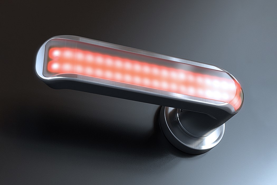 Door handle，led，multi-function，ultraviolet rays，security，