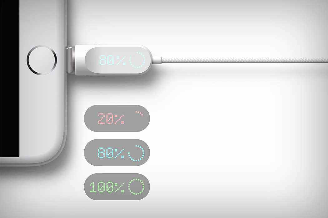 data line，iphone，Charging progress，Electric quantity，