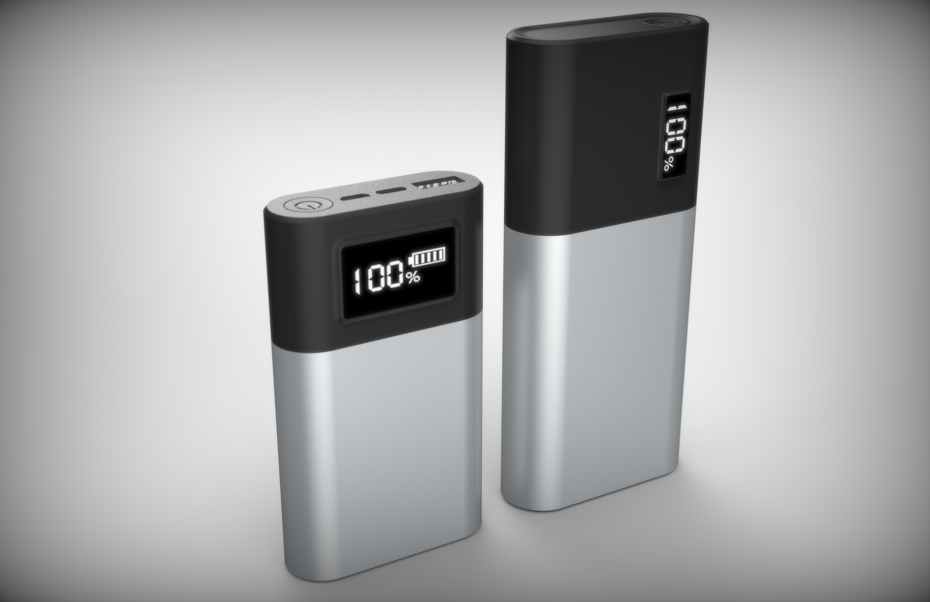 Mobile power supply 3 / 5 section (18650)，