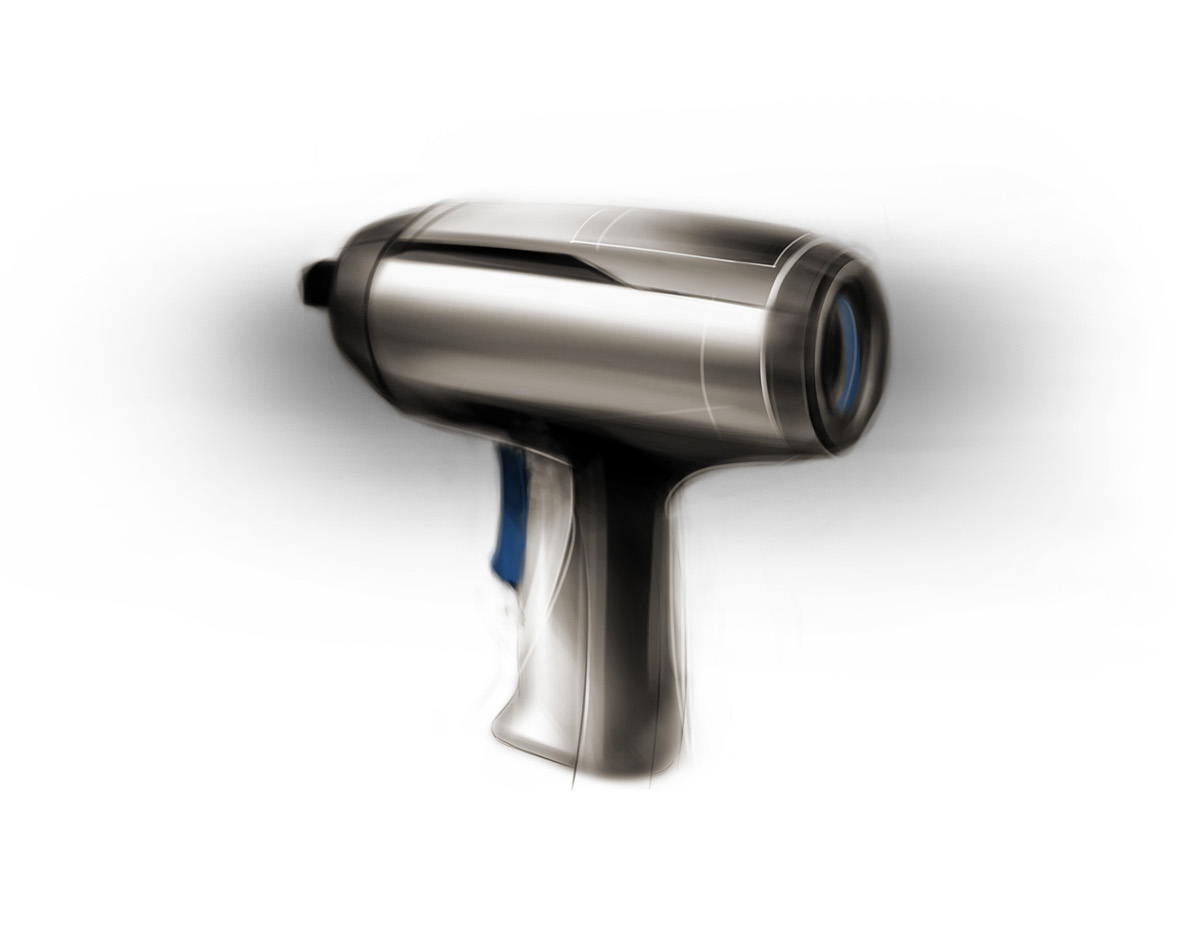 conceptual design，tool，Pneumatic wrench，